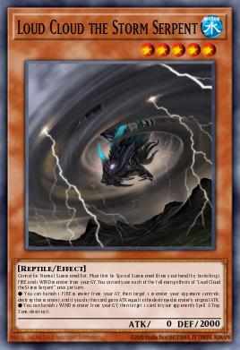 Loud Cloud the Storm Serpent SGX2-ENE06