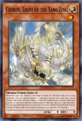 Chiwen, Light of the Yang Zing MP15-EN087