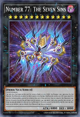 Number 77: The Seven Sins BLC1-EN038