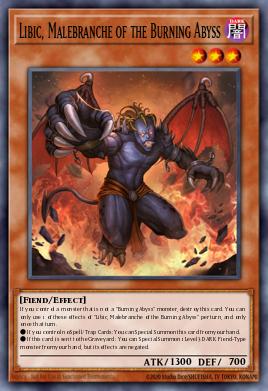 Libic, Malebranche of the Burning Abyss PGL3-EN050