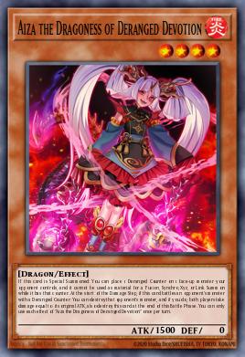 Aiza the Dragoness of Deranged Devotion LEDE-EN088