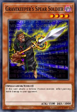Gravekeeper's Spear Soldier DEM6-EN012