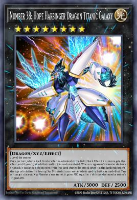 Number 38: Hope Harbinger Dragon Titanic Galaxy PGL3-EN008
