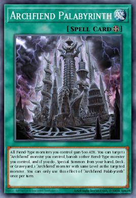 Archfiend Palabyrinth MP14-EN105