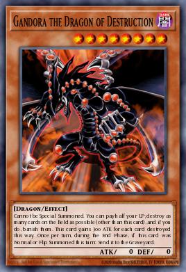 Gandora the Dragon of Destruction YGLD-ENC03