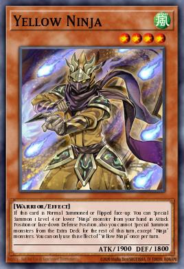 Yellow Ninja SHVA-EN012