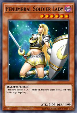 Penumbral Soldier Lady DR3-EN033