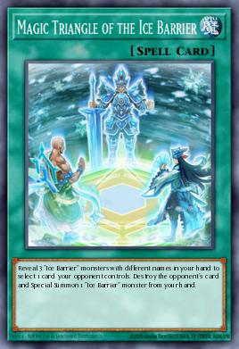 Magic Triangle of the Ice Barrier TSHD-EN057