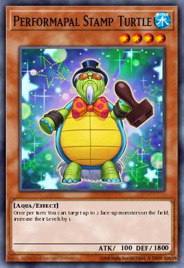 Performapal Stamp Turtle SECE-EN005