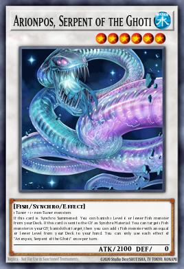 Arionpos, Serpent of the Ghoti DABL-EN088