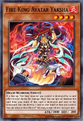 Fire King Avatar Yaksha SR14-EN006