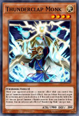 Thunderclap Monk UP01-EN030
