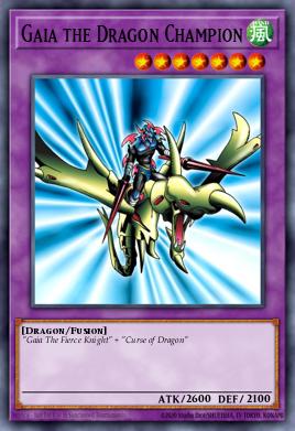 Gaia the Dragon Champion YGLD-ENA41