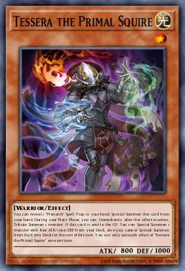 Tessera the Primal Squire DUAD-EN018