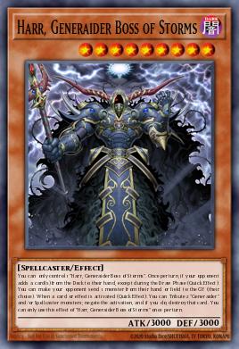 Harr, Generaider Boss of Storms ETCO-EN027