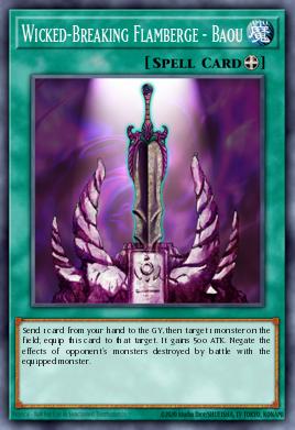 Wicked-Breaking Flamberge - Baou SBLS-EN041