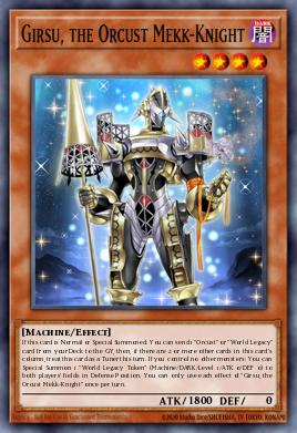 Girsu, the Orcust Mekk-Knight MP21-EN056