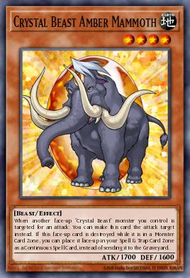 Crystal Beast Amber Mammoth DP07-EN005