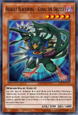 Assault Blackwing - Kunai the Drizzle DOCS-EN018