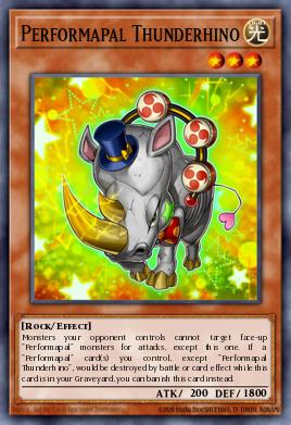 Performapal Thunderhino CROS-EN096