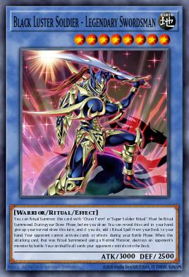 Black Luster Soldier - Legendary Swordsman MAZE-EN011