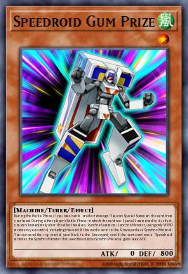 Speedroid Gum Prize RATE-EN005