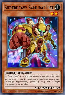 Superheavy Samurai Fist BLLR-EN010