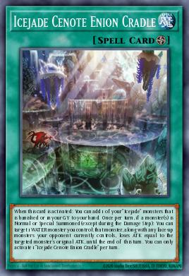 Icejade Cenote Enion Cradle BACH-EN052