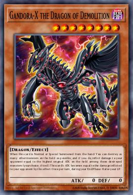 Gandora-X the Dragon of Demolition MVP1-ENS49