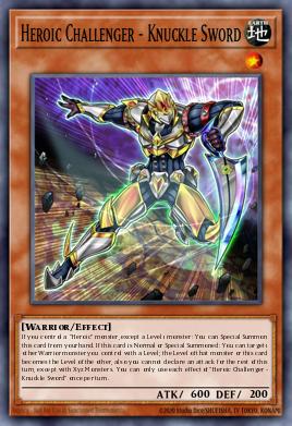 Heroic Challenger - Knuckle Sword DIFO-EN015