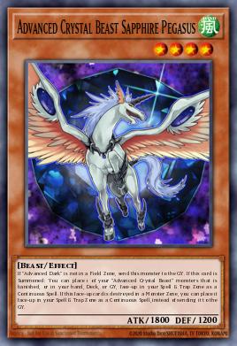 Advanced Crystal Beast Sapphire Pegasus BLCR-EN016