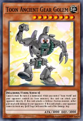 Toon Ancient Gear Golem DLCS-EN073