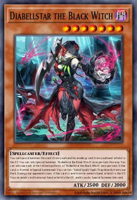 Diabellstar the Black Witch AGOV-EN006