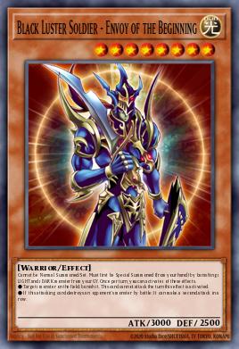 Black Luster Soldier - Envoy of the Beginning GLD4-EN013