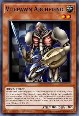 Vilepawn Archfiend SGX3-ENE05