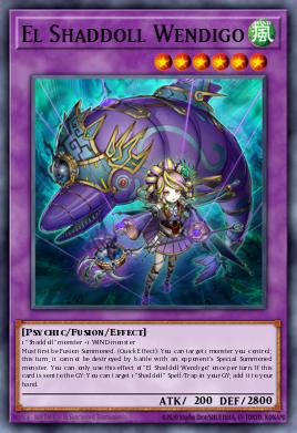 El Shaddoll Wendigo SECE-EN047