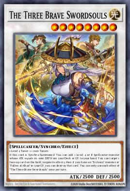 The Three Brave Swordsouls CORI-EN100