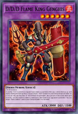 D/D/D Flame King Genghis OP19-EN009