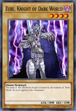 Zure, Knight of Dark World DR04-EN061