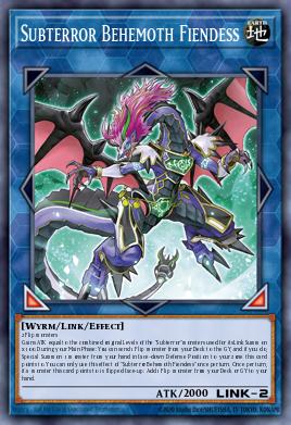 Subterror Behemoth Fiendess CIBR-EN098