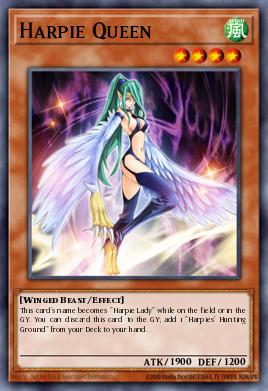 Harpie Queen LED4-EN007