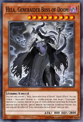 Hela, Generaider Boss of Doom GFP2-EN090