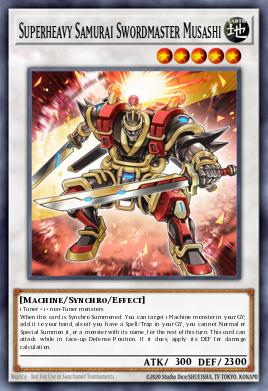 Superheavy Samurai Swordmaster Musashi MP21-EN095