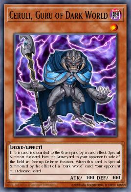 Ceruli, Guru of Dark World SR13-EN015