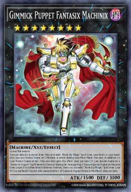 Gimmick Puppet Fantasix Machinix INFO-EN042