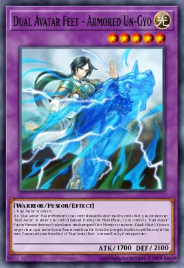 Dual Avatar Feet - Armored Un-Gyo PHRA-EN033
