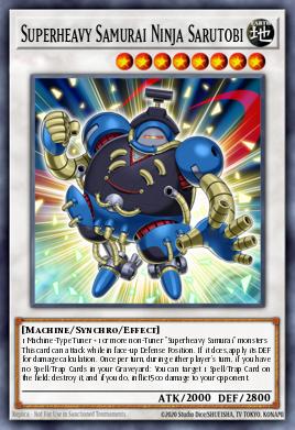 Superheavy Samurai Ninja Sarutobi INOV-EN042