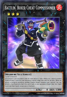 Battlin' Boxer Cheat Commissioner LD10-EN058