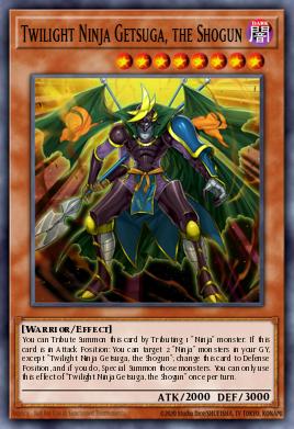 Twilight Ninja Getsuga, the Shogun BOSH-EN017
