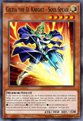 Giltia the D. Knight - Soul Spear LDS3-EN137